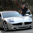 Actor Leonardo DiCaprio was seen hopping out of his new 2012 Fisker Karma Plug-in Hybrid Electric Sports Car ($95,900-$108,900) in Los Angeles. Fisker is a new American automotive company based...